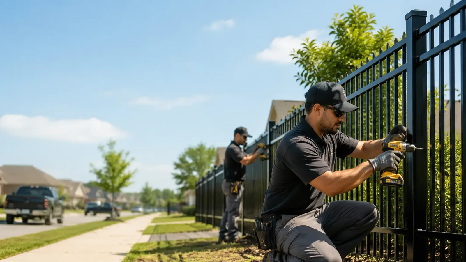 Metal Fence Installation in Floresville, TX